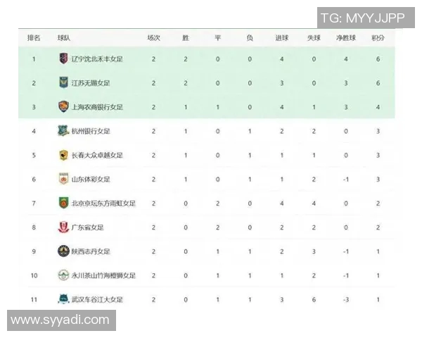 女超联赛积分榜最新动态分析及球队表现评估